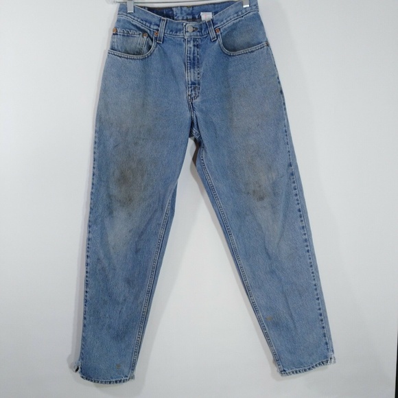 Mens Levis 560 Loose Fit Tapered Leg Blue Jeans - Picture 1 of 8